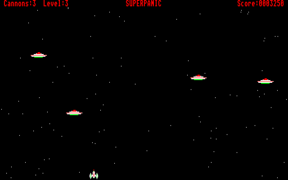 Superpanic atari screenshot